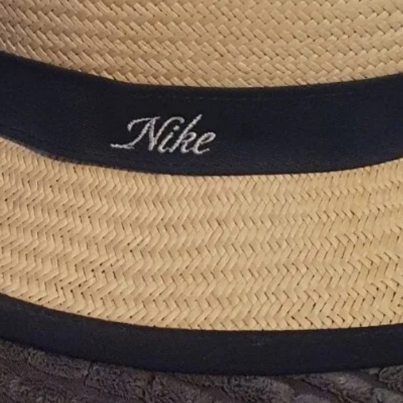Vtg Nike Straw Hat Golf made in USA Size L/XL - Picture 4 of 9